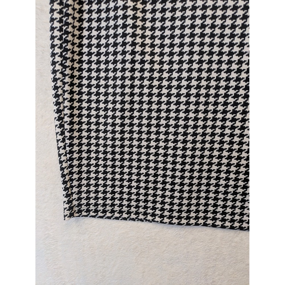 Sweet Salt Women's L/XL Black White‎ Houndstooth Pencil Skirt - Picture 3 of 7